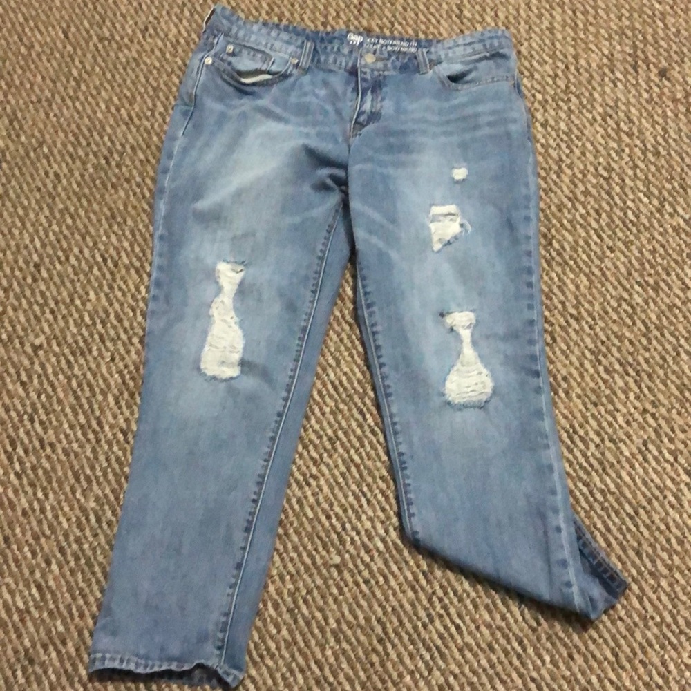 Jeans. These have never been worn